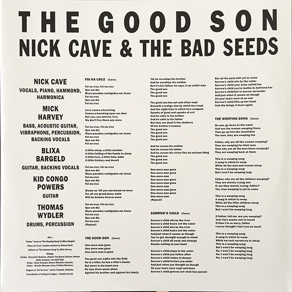 Nick Cave & The Bad Seeds - The Good Son | Mint (M) Mint (M)-