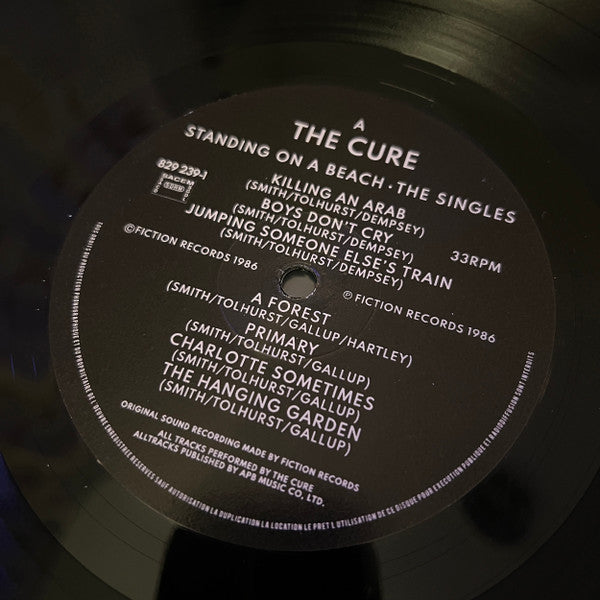 The Cure - Standing On A Beach · The Singles (UNOFFICIAL VINYL) |-