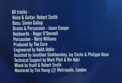 The Cure - Acoustic Hits (180 GRAM VINYL) | Mint (M) Mint (M)-