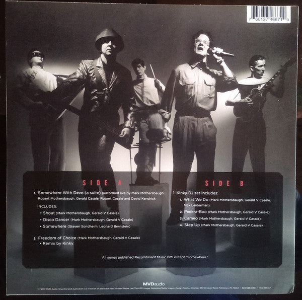Somewhere With Devo (RED VINYL) | Mint (M) Mint (M)-
