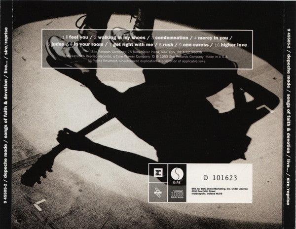 Depeche Mode - Songs Of Faith And Devotion Live (CD) | Excellent+ (EX+)-
