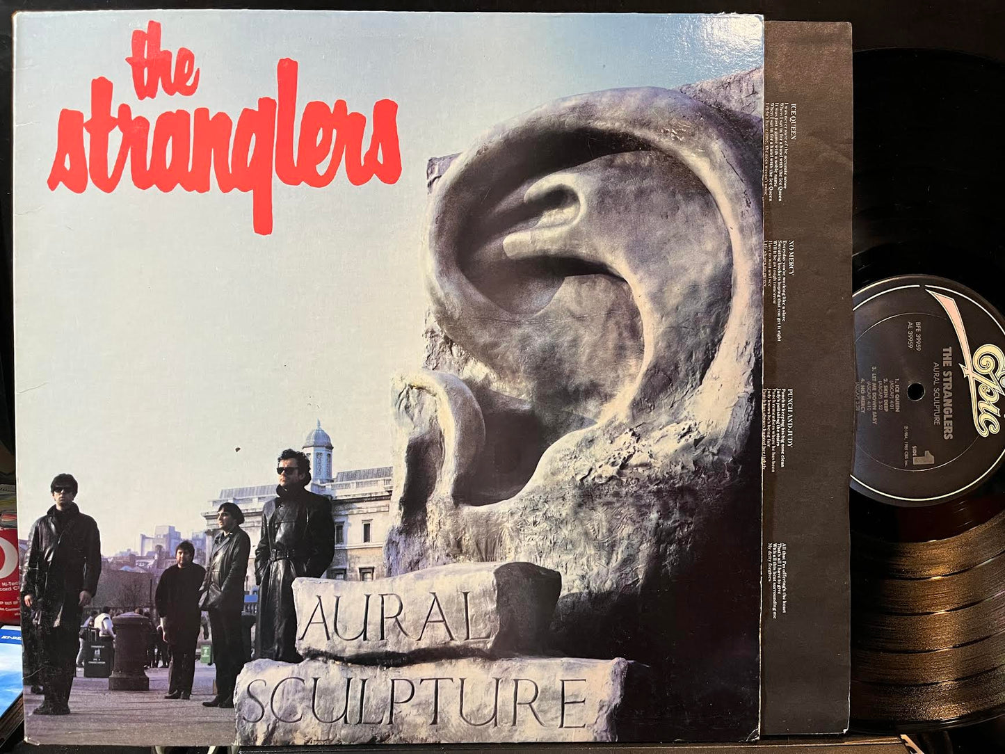 The Stranglers - Aural Sculpture (PROMO VINYL) | Excellent+ (EX+) Excellent (EX)-