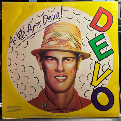 Devo - Q: Are We Not Men? A: We Are Devo! (VINYL) | Excellent (EX) Excellent (EX)-