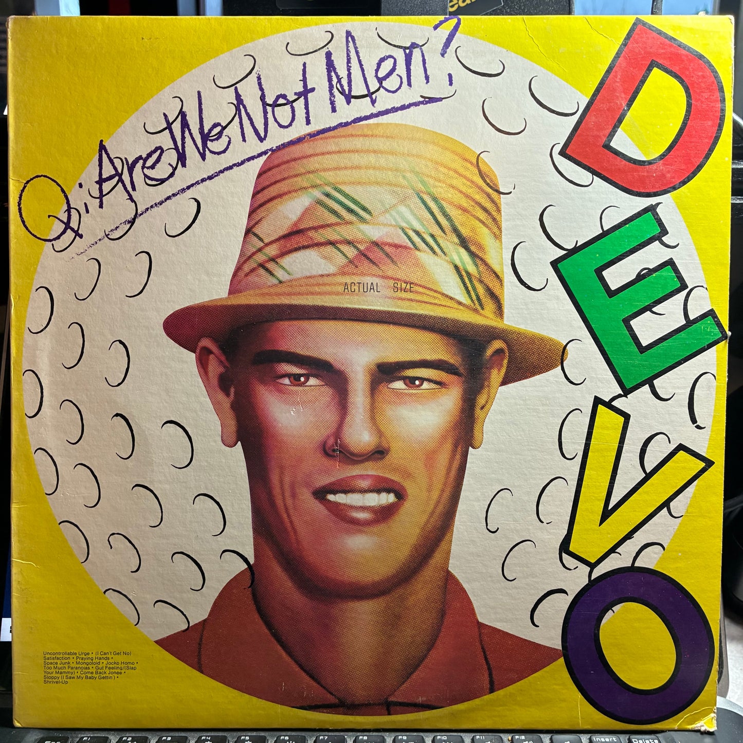 Devo - Q: Are We Not Men? A: We Are Devo! (VINYL) | Excellent (EX) Excellent (EX)-