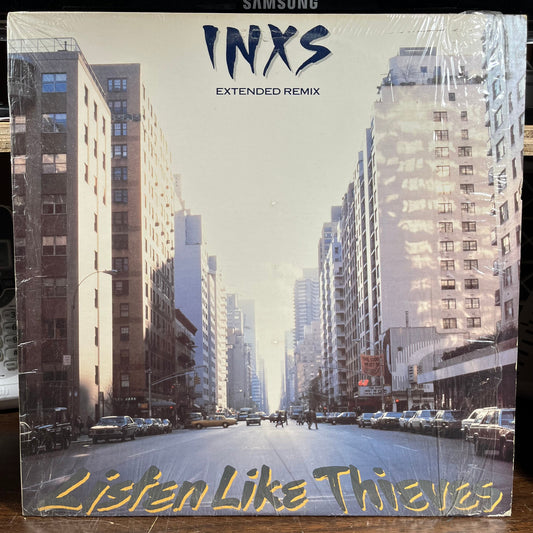 INXS - Listen Like Thieves (Extended Remix) (VINYL) | Near Mint- (NM-) Near Mint (NM)-
