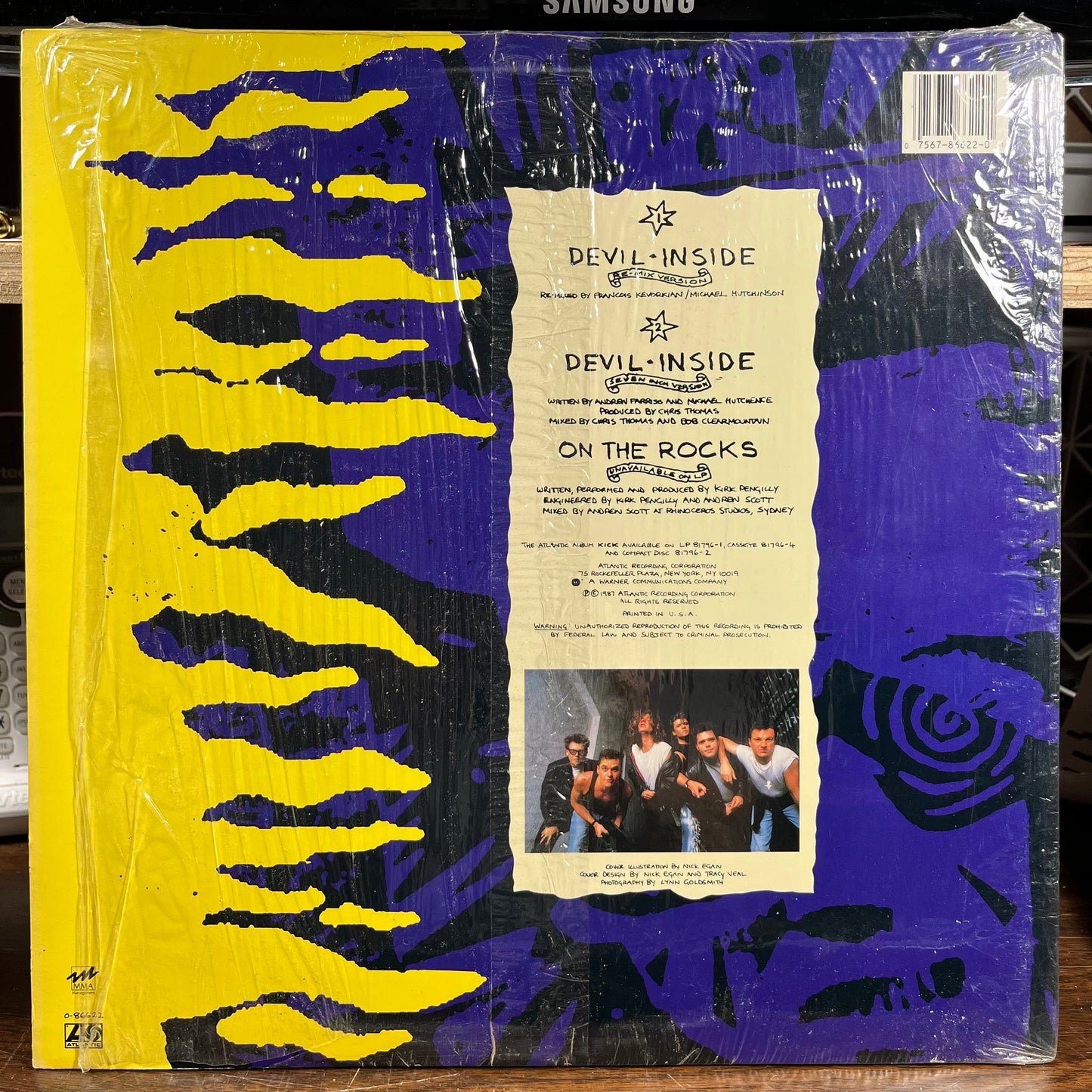INXS - Devil Inside (Re-Mix Version) (VINYL) | Near Mint- (NM-) Near Mint (NM)-