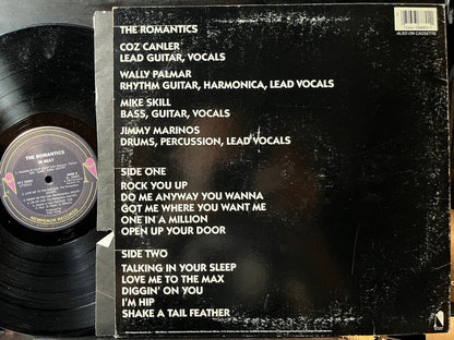The Romantics - In Heat (VINYL) | Near Mint (NM or M-) Very Good Plus (VG+)-