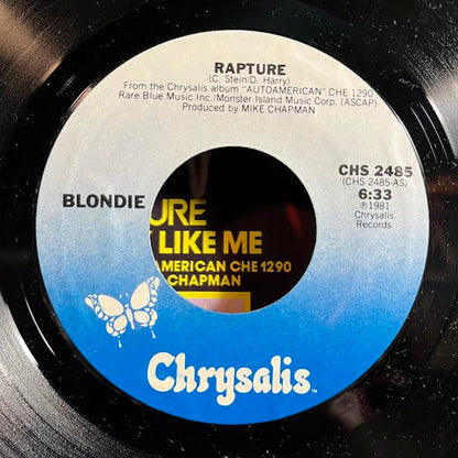Blondie - Rapture (7") | Near Mint- (NM-) Excellent (EX)-