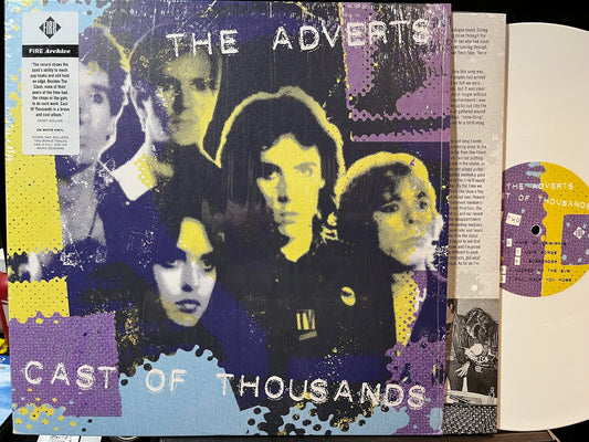 The Adverts - Cast Of Thousands (RSD 2016 WHITE VINYL) | Near Mint (NM) Near Mint (NM)-