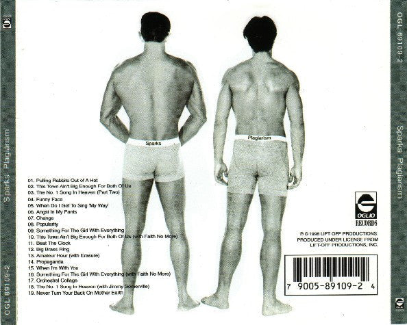 Sparks - Plagiarism (CD) | Near Mint (NM) Near Mint (NM)-