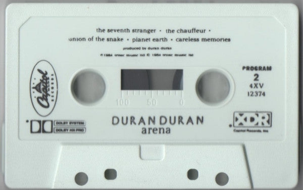 Duran Duran - Arena *CASSETTE* | Near Mint (NM) Near Mint (NM)-