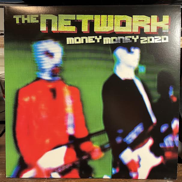 The Network (2) - Money Money 2020 (BLUE MARBLE VINYL) | Near Mint (NM or M-)-
