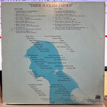 Bryan Ferry - These Foolish Things *MONARCH* | Near Mint (NM) Very Good Plus (VG+)-