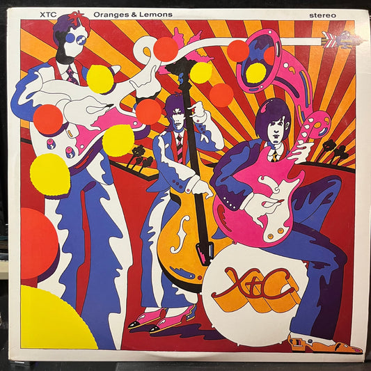 XTC - Oranges & Lemons (VINYL 2xLP VIRGIN GHS 24218 1989) | Near Mint (NM or M-) Near Mint (NM)-
