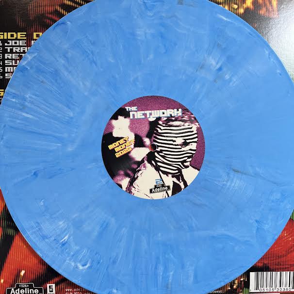 The Network (2) - Money Money 2020 (BLUE MARBLE VINYL) | Near Mint (NM or M-)-