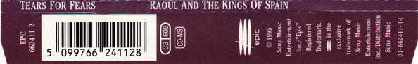 Tears For Fears - Raoul And The Kings Of Spain (CD) | Near Mint (NM) Near Mint (NM)-