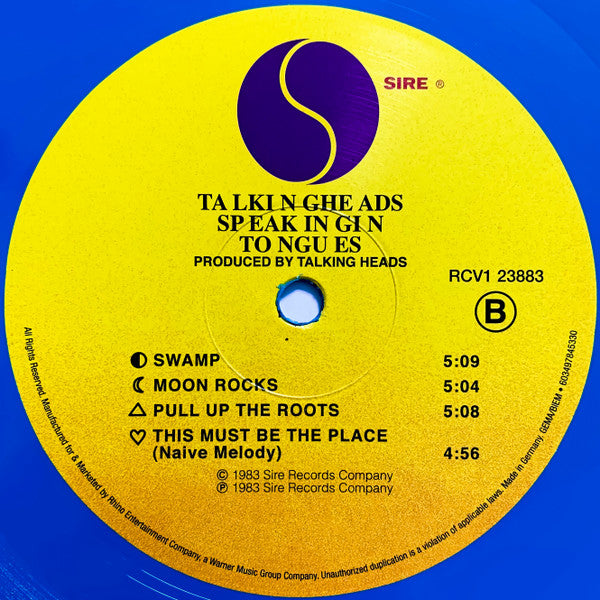 Talking Heads - Speaking In Tongues (VINYL) | Near Mint (NM) Mint (M)-