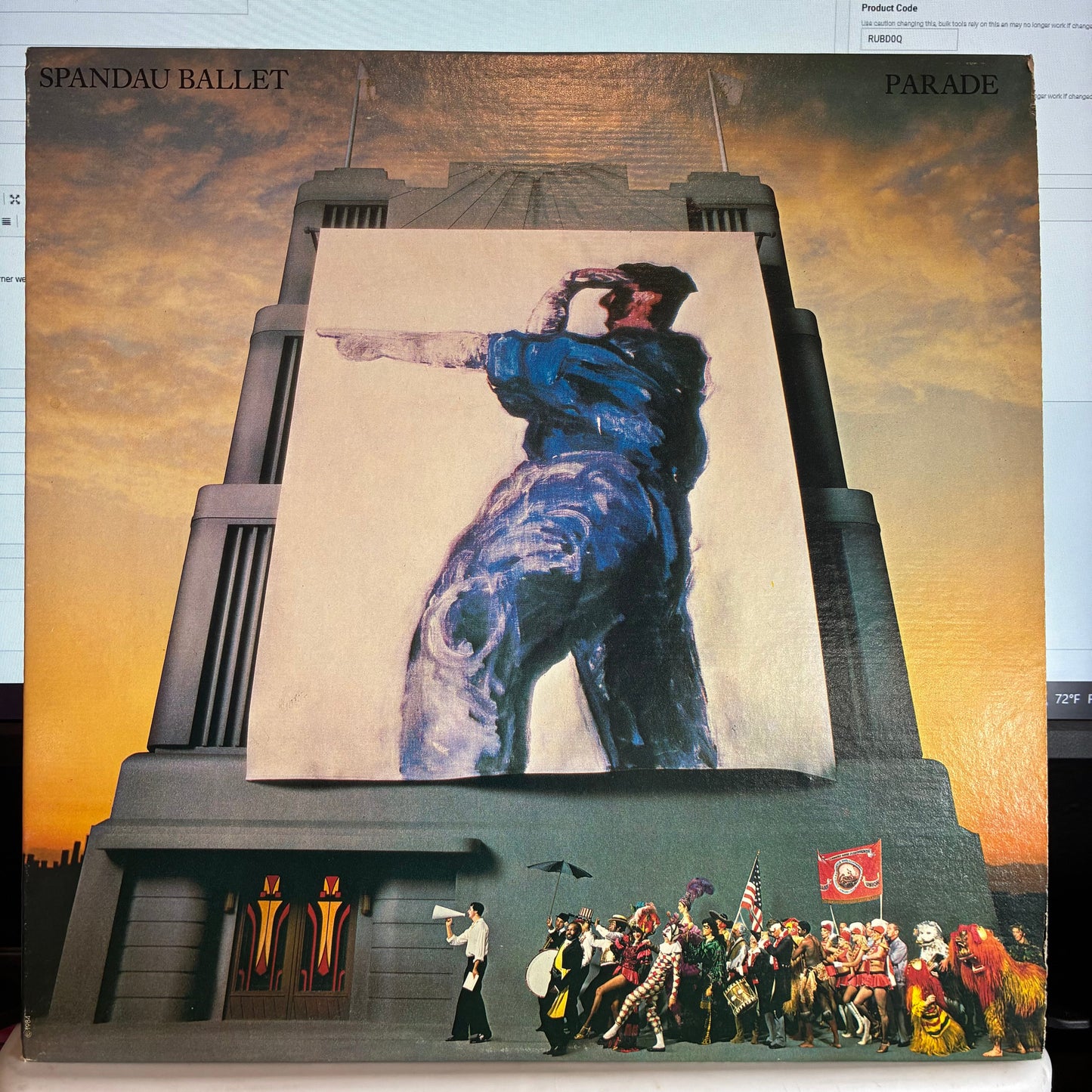 Spandau Ballet - Parade (VINYL) | Near Mint (NM or M-) Excellent+ (EX+)-