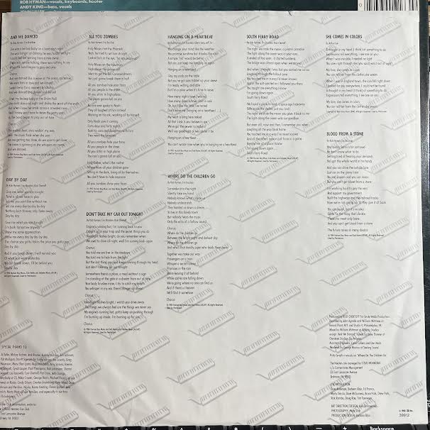 The Hooters - Nervous Night (VINYL) | Near Mint (NM) Excellent (EX)-