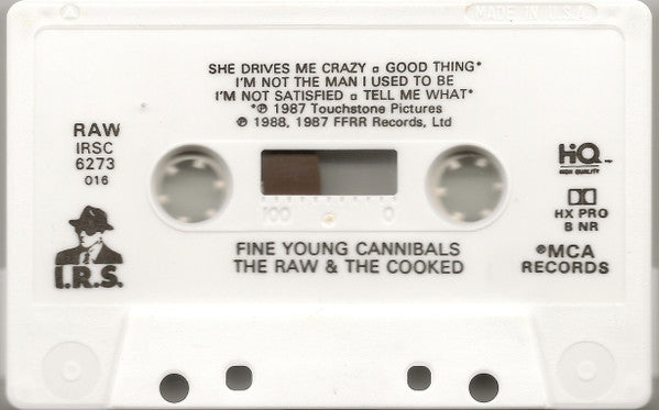 Fine Young Cannibals - The Raw & The Cooked *CASSETTE* | Near Mint (NM) Near Mint (NM)-