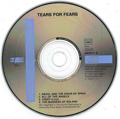 Tears For Fears - Raoul And The Kings Of Spain (CD) | Near Mint (NM) Near Mint (NM)-