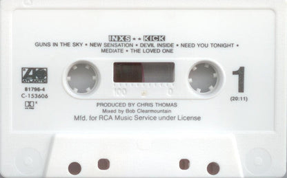 INXS - Kick *CASSETTE* | Near Mint (NM) Near Mint (NM)-