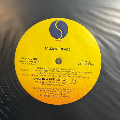 Talking Heads - Once In A Lifetime (VINYL) | Near Mint (NM) Near Mint (NM)-