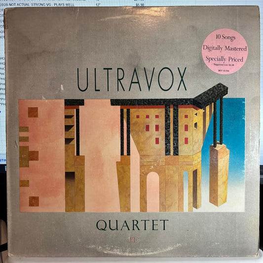 Ultravox - Quartet (VINYL) | Near Mint (NM or M-) Very Good Plus (VG+)-