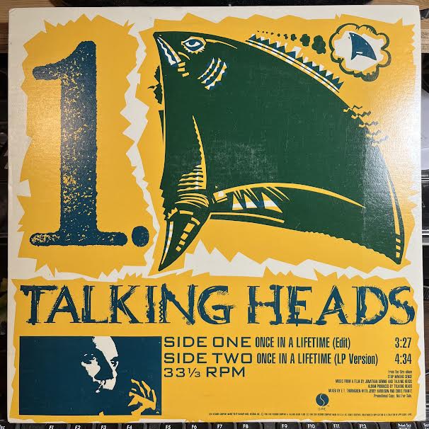 Talking Heads - Once In A Lifetime (VINYL) | Near Mint (NM) Near Mint (NM)-
