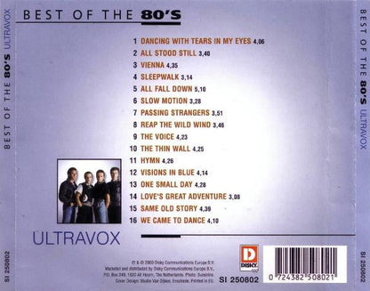 Ultravox - Ultravox (CD) | Near Mint (NM) Near Mint (NM)-