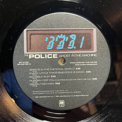 The Police - Ghost In The Machine (VINYL) | Near Mint (NM) Excellent (EX)-
