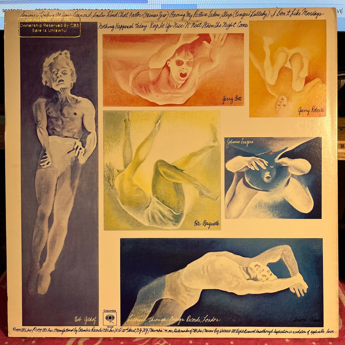 The Boomtown Rats - The Fine Art Of Surfacing *PROMO* | Near Mint (NM) Excellent (EX)-