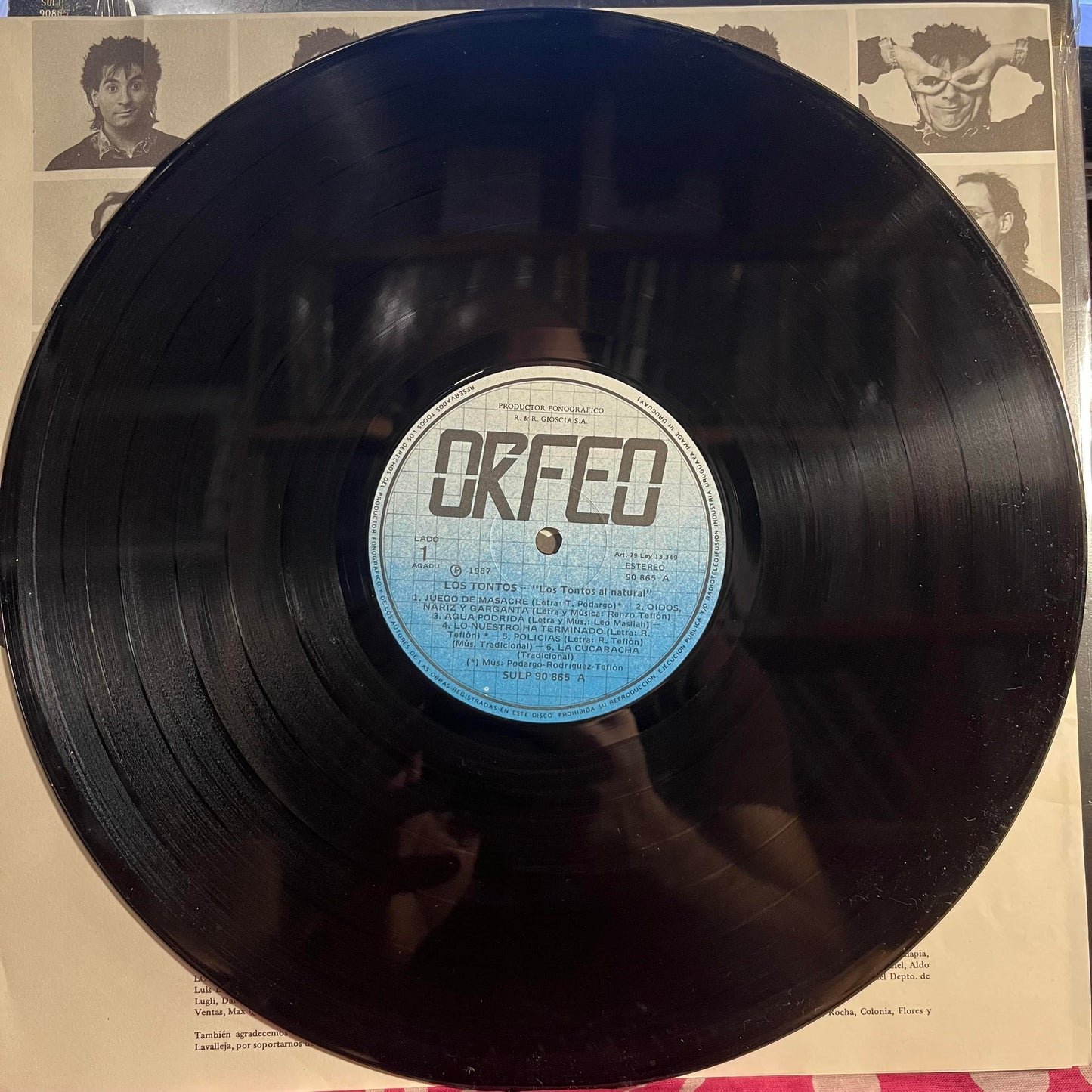 Los Tontos - Tontos Al Natural *URUGUAY/SHRINK* | Near Mint (NM) Near Mint (NM)-