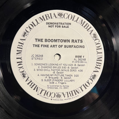 The Boomtown Rats - The Fine Art Of Surfacing *PROMO* | Near Mint (NM) Excellent (EX)-
