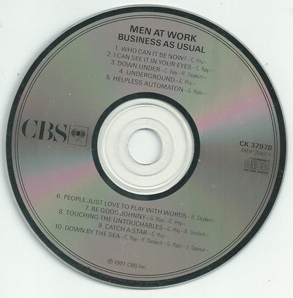 Men At Work - Business As Usual (CD) | Very Good (VG) Excellent (EX)-
