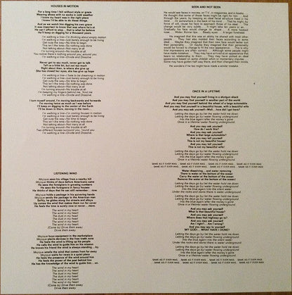 Talking Heads - Remain In Light | Mint (M) Mint (M)-