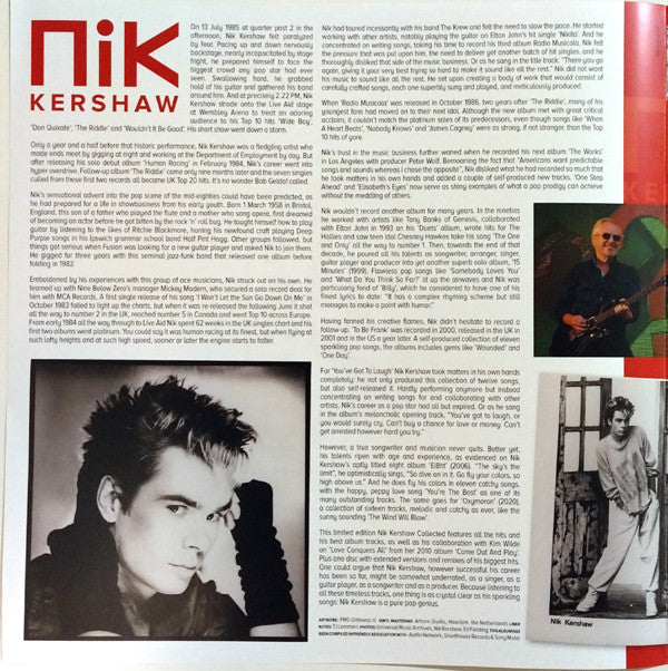 Nik Kershaw - Collected | Mint (M) Mint (M)-