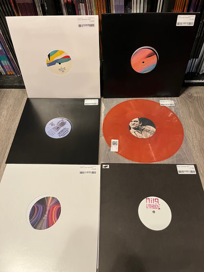 6 TECH HOUSE VINYL RECORDS (GREAT DEAL!) | Mint (M) Mint (M)--