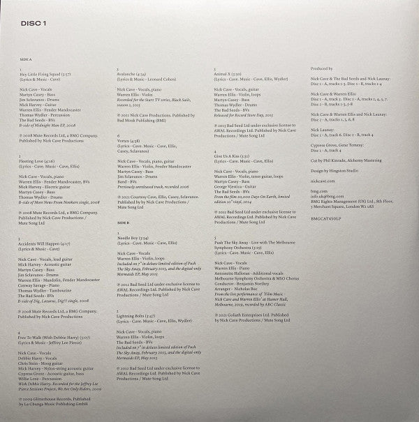 Nick Cave & The Bad Seeds - B-Sides & Rarities (Part II) | Mint (M) Mint (M)-