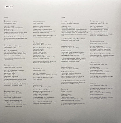 Nick Cave & The Bad Seeds - B-Sides & Rarities (Part II) | Mint (M) Mint (M)-