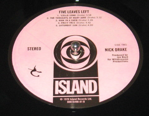 Nick Drake - Five Leaves Left (Vinyl) | Mint (M) Mint (M)-