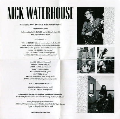 Nick Waterhouse | Mint (M) Mint (M)-