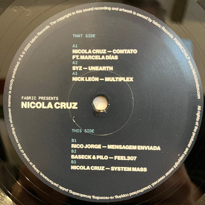 Nicola Cruz - Fabric Presents Nicola Cruz | Mint (M) Mint (M)-