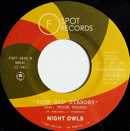 Night Owls (6) - Cramp Your Style / Your Old Standby (7" VINYL) | Mint (M) Generic-