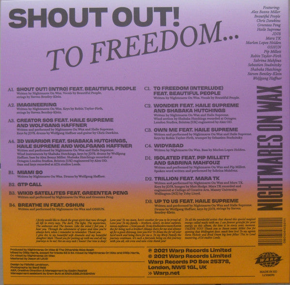 Nightmares On Wax - Shout Out! To Freedom... | Mint (M) Mint (M)-