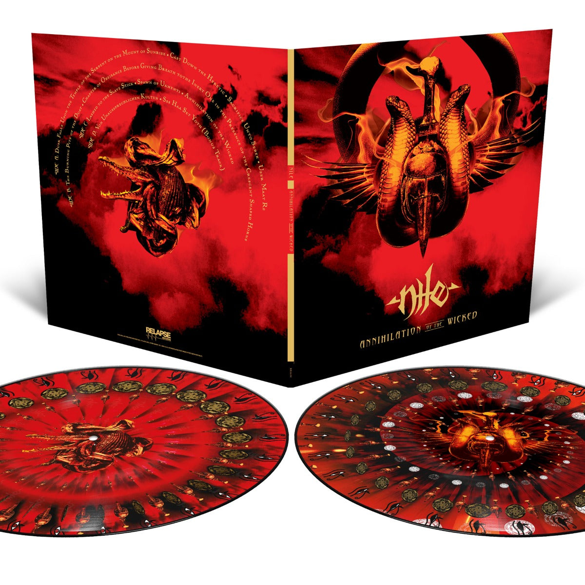 Nile - Annihilation Of The Wicked (20Th Anniversary Zoetrope Edition) (Picture Disc) [2LP] |-