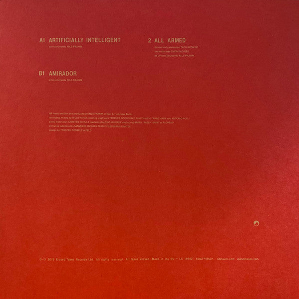 Nils Frahm - Encores 3 (VINYL) | Mint (M) Mint (M)-