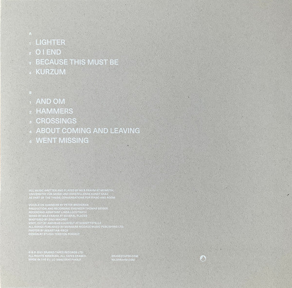 Nils Frahm - Graz | Mint (M) Mint (M)-