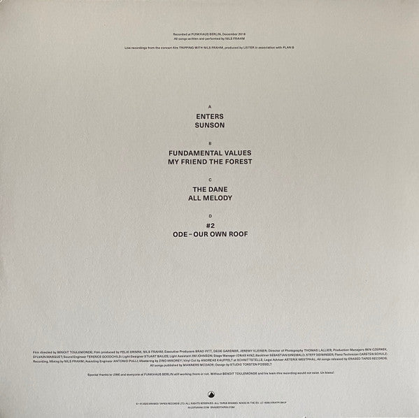 Nils Frahm - Tripping With Nils Frahm (2xVINYL) | Mint (M) Mint (M)-