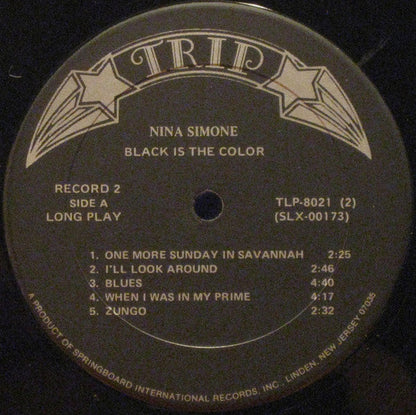 Nina Simone - Black Is The Color | Near Mint (NM) Very Good Plus (VG+)-